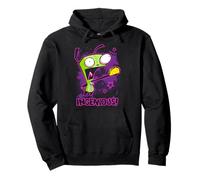 Invader Zim Ingenious Taco Gir Y2K Cartoon Sweat à Capuche