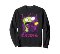 Invader Zim Ingenious Taco Gir Y2K Cartoon Sweatshirt