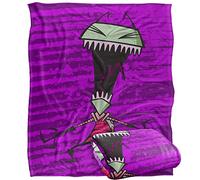 Invader Zim Invader Zim Scream Plaid Ultra Doux au Toucher Soyeux - 152 x 127 cm