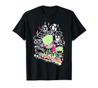 Invader Zim Japanese Aesthetic Collage T-Shirt