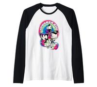 Invader Zim Neon Character Group Photo Manche Raglan