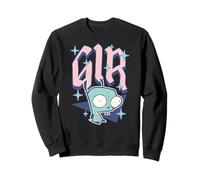 Invader Zim Pastel Sparkle Gir Y2K Cartoon Sweatshirt