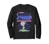 Invader Zim Y2K Pastel Zim Scene Retro Cartoon Manche Longue