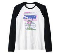 Invader Zim Y2K Pastel Zim Scene Retro Cartoon Manche Raglan