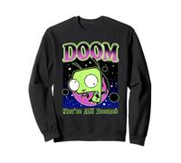 Invader Zim You are All Doomed Gir in Space Sweatshirt