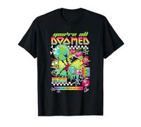 Invader Zim You're All Doomed Y2K Color Overload Cartoon T-Shirt
