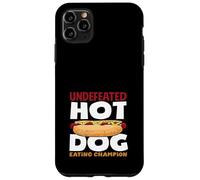 Invaincu Hot Dog Lover Eating Champion Coque pour iPhone 11 Pro Max