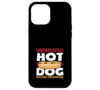 Invaincu Hot Dog Lover Eating Champion Coque pour iPhone 12 Pro Max