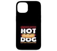 Invaincu Hot Dog Lover Eating Champion Coque pour iPhone 13