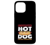 Invaincu Hot Dog Lover Eating Champion Coque pour iPhone 13 Pro Max