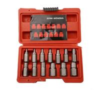 Invaluable Toolset Lot de 13 extracteurs de vis avec marquages transparents permettant une sélection rapide lors des réparations à la maison ou sur la route