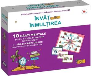 Invat usor inmultirea. 10 harti mentale - Stephanie Eleaume-Lachaud