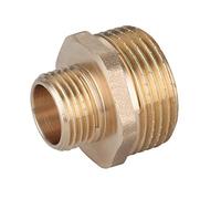 Invena 1 x 1/2 po mâle BSP Tuyau de Fil réducteur raccords en Laiton Mamelon accouplements