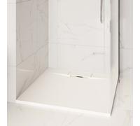 Invena Alvero receveur de douche rectangulaire 110x100 cm blanc AK-7B-111