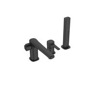 Invena Glamour mitigeur bain-douche pour baignoire noir BW02S04
