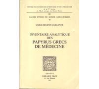 Inventaire Analytique Des Papyrus Grecs De Médecine
