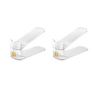 Inventaire du planificateur de chaussures, Clear B | Substance PET transparente avec face imperméable pour un stockage visible, de place pour les petits secteurs