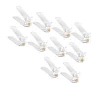 Inventaire du planificateur de chaussures, Clear C | Substance PET transparente avec face imperméable pour un stockage visible, de place pour les petits secteurs