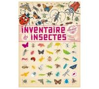 Inventaire illustré des insectes - Virginie Aladjidi - Albin Michel Jeunesse - cartonné - Document jeunesse dès 6 ans