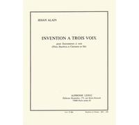 Invention à 3 Voix