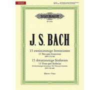 Inventionen + Sinfonien. Klavier
