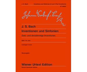 Inventionen und sinfonien bwv 772-801 piano