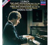 Andras Schiff – Inventions à deux et trois voix (BWV 772-801) – CD – Verve Spa