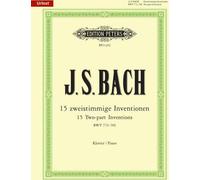 Inventions à deux voix BWV 772-786 pour piano