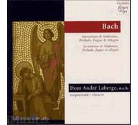 Inventions & Sinfonies, Prelude & Fugue Bwv 998