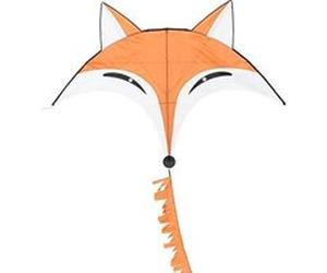 Invento 105100 - Fox Kite Enfants Dragon Einleiner, À Partir De 8 Ans, 110 X 145 Cm Et 3.5 M Franse Queue Ripstop Polyester 2-4 G