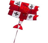 Cerf-volant - Invento - Red Baron 3D - Polyester - Rouge/Blanc - Pour enfants à partir de 8 ans