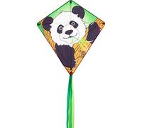 Invento- Eddy Panda Cerf-Volant, 100060, Vert