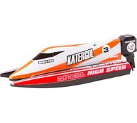 Invento just play 500804 Bateau RC : Mini Race, 2.4 GHz, télécommandée, Rouge