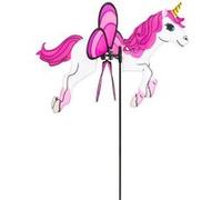 Moulin à vent licorne Invento - Blanc/Rose - 63 x 50 cm - Résistant aux intempéries