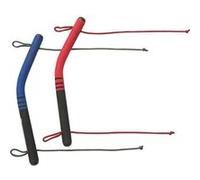 Invento poignées de cerf-volant XL aluminium rouge/bleu 2-pièces Bleu G