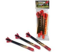 Invento tir de flèches Stomp Rocketgarçons mousse rouge 3-pièces Rouge G