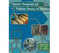 Inventory Management And Production Planning And Scheduling