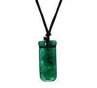 Inveroo Film Bijoux Justice League Aquaman Maori Jades Toki Pendentif Collier Arthur Curry Corde Chaîne Collier Sculpté À La Main Prop Cosplay