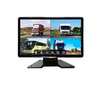 Inversant Caméra Étanche Caméra De Recul Pour Camion 10,1" 1080p 4 Canaux Avec Moniteur D'enregistrement Et Écran Tactile Kit DVR Pour Véhicule Système De Recul