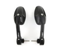 Inversant Rétroviseur Rétroviseur Latéral De Barre De Poignée Universelle, Pour VTR 1000F CB600F NC700X/S NC750S/X CBF1000, Miroir D'extrémité De Barre, Cafer Racer(1)