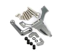 Inversé Amortisseur Accessoires Moto Modification Support D'amortisseur De Direction Support Stabilisateur Tampon De Sécurité pour MT 09 pour MT09 2024 2025(Titanium Bracket)