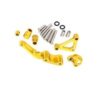 Inversé Amortisseur pour 795 796 Motos Accessoires Amortisseurs De Direction Stabilisateur Kit De Montage Support Tampon(Type B)