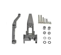Inversé Amortisseur pour MT-09 pour T&Racer pour MT 09 pour MT09 2015 2016 2017 Stabilisateur Moto Amortisseur De Direction avec Kit De Support De Montage(Gray Bracket)