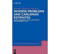 Inverse Problems And Carleman Estimates