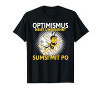Inversement, l'optimisme Signifie Sumsi avec Po T-Shirt Graphique avec Valeur