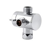 Inverseur à bras de douche - Accessoires pour robinetterie de salle de bains, Robinet adaptateur pour inverseur de pommeau de douche à 3 voies