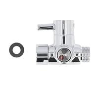 Inverseur de bras de douche, pomme de douche professionnelle en métal robuste, interrupteur entre douchette et douche fixe, connexion universelle G1/2, cuivre chromé