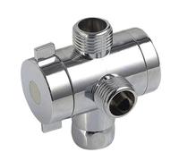 Inverseur De Douche Conversion de douche eau hors du bras en t, Shunt, tuyau dérivation, vanne, raccords d'entrée, robinet, outils salle bains