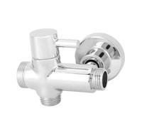 Inverseur De Douche Tuyau de dérivation douche G1/2 ", séparateur d'eau pomme salle bains avec connecteur adaptateur raccord Base for bras bain à Valve d'angle