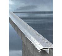 Inverseur de pluie de toit en aluminium pour gouttières - Extension de bec de descente pour éviter les dommages causés par l'eau et protéger les fondations - Accessoire de gouttière résistant aux